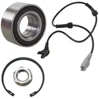 BESTPRICE Set Radlager Vorderachse + ABS-Sensor [Hersteller-Nr. 30910228] für Peugeot