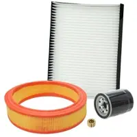 BESTPRICE Inspektionspaket Filtersatz SET A [Hersteller-Nr. 10694240] für Fiat