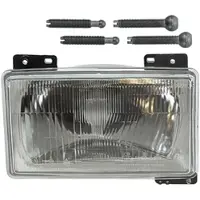 BESTPRICE Scheinwerfer H4 ohne LWR ohne Stellmotor [Hersteller-Nr. 31468675] für Citroën, Talbot, Peugeot, Alfa Romeo, Fiat