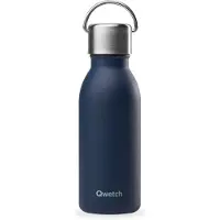 Qwetch Matt - Isolierflasche Bleu Marine 1 L