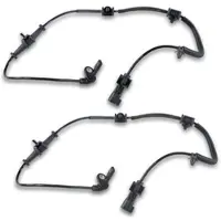 BESTPRICE 2x ABS Sensor Vorderachse [Hersteller-Nr. 40675537] für Opel, Chevrolet, Vauxhall