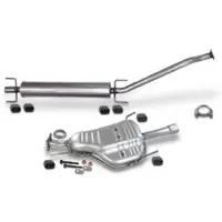 BESTPRICE Schalldämpfer Set + Montagematerial [Hersteller-Nr. 40675315] für Opel