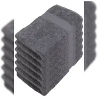 Miamar Handtuch Handtücher VE 48 Stk. 50 x 100 cm Silbergrau
