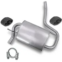 BESTPRICE Endschalldämpfer + Montagematerial [Hersteller-Nr. 40279396] für Dacia