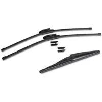 BESTPRICE Wischerblattsatz vorne + hinten [Hersteller-Nr. 40790868] für Mercedes-Benz
