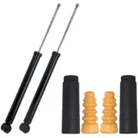 BESTPRICE 2x Stossdämpfer hinten +Staubschutz-Satz [Hersteller-Nr. 31468224] für VW, Skoda
