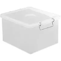 GIGANPLAST Schachtel mit transparentem Deckel, 40 x 30 x 22 cm