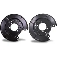 BESTPRICE 2x Deckblech für Bremsscheibe hinten [Hersteller-Nr. 40665949] für Renault, Nissan