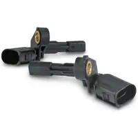 BESTPRICE 2x ABS Sensor Hinterachse [Hersteller-Nr. 40975373] für Skoda, Seat, VW, Audi