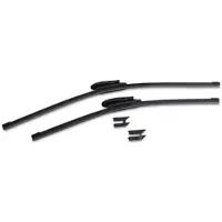 BESTPRICE Wischerblattsatz vorne [Hersteller-Nr. 40790686] für Levc, Aiways, Lynk & Co, VW, Skoda