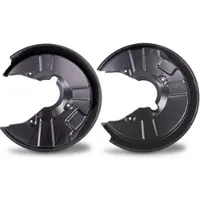 BESTPRICE 2x Deckblech für Bremsscheibe hinten [Hersteller-Nr. 40665942] für Audi, Seat