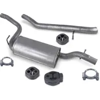 BESTPRICE Endschalldämpfer + Endrohr + Montagematerial [Hersteller-Nr. 40984794] für Volvo