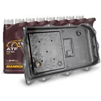 BESTPRICE Hydraulikfilter Automatikgetriebe + 8l ATF Automatikgetriebeöl [Hersteller-Nr. 41109122] für Iveco, Rolls-royce, Land Rover, Alpina, Ram, BM