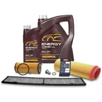 BESTPRICE Inspektionspaket Set A + 6l 5W-30 Motoröl [Hersteller-Nr. 41242457] für BMW, Alpina
