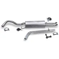 BESTPRICE Schalldämpfer Set + Montagematerial [Hersteller-Nr. 40842369] für Skoda, VW, Seat