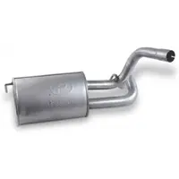 BESTPRICE Endschalldämpfer [Hersteller-Nr. 41831679] für Opel, Chevrolet, Vauxhall