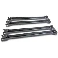 BESTPRICE 2x Querlenker hinten [Hersteller-Nr. 40675834] für Seat, VW, Audi, Skoda
