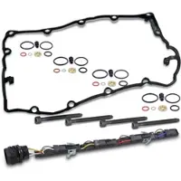 BESTPRICE Anschlussleitung Einspritzventil +Dichtsätze PDE +4x Justierschra [Hersteller-Nr. 40984744] für Audi, Seat, Skoda, VW