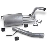 BESTPRICE Endschalldämpfer + Endrohr [Hersteller-Nr. 41831693] für Opel, Vauxhall, Chevrolet