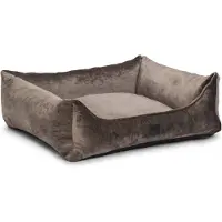 Designed By Lotte Soft Essence Hundebett - Mokka - 80 x 70 cm