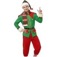 Thetru Festlicher Weihnachtself Kostüm