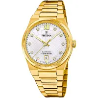 Festina Armbanduhr Rivé Swiss Made Gold