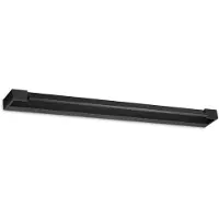 Ideal Lux Zeitgenössische Wandleuchte Balance Aluminium Schwarz Led 24W 3000K Ip20