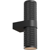 Maytoni Wandleuchte Focus in Schwarz GU10 2-flammig 217mm