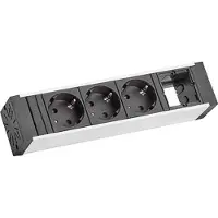 Bachmann VENID 3x Schutzkontakt, 1x ABD, schwarz