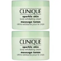 Clinique Sparkle Skin Body Exfoliating Cream x2 2x250 ml Creme