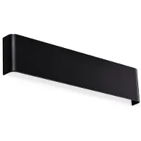 Ideal Lux 345185 DELTA Wandleuchte LED 14W 1550/920lm 3000K schwarz