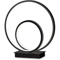 Ideal Lux 342474 OZ Tischleuchte H310mm LED 22W 2500/990lm 2700K schwarz EIN/AUS