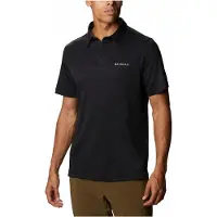 Columbia Sun Ridge Ii Kurzarm-poloshirt Schwarz S Mann Schwarz S