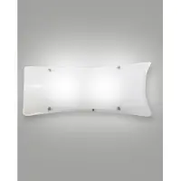 FABAS LUCE Wandleuchte Milton E27 500x100mm Weiß