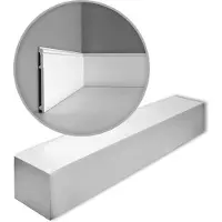 ORAC Decor SX156 LUXXUS Zierleisten 1 Karton SET 11 Sockelleiste | 22 m