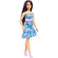 Barbie - Fashionista Doll, Denim Butterfly Dress (HyT89)