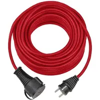 Brennenstuhl 1161850 Strom Verlängerungskabel Rot 10 m H05RR-F 3G 1,5 mm²