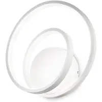 Ideal Lux 342252 OZ Wandleuchte LED 26W 2650/1400lm 4000K weiß EIN-AUS