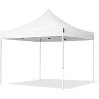 Sonstiges TOOLPORT 3x3m Stahl Faltpavillon, ohne Seitenteile, weiß
