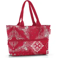 Reisenthel shopper e1, Einkaufstasche, Tragetasche, Bandana Red, 12 L, RJ3087