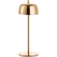 Zafferano LED-Tischleuchte CIRCE Copper wiederaufladbar und dimmbar