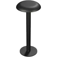 Beneito Faure tragbare LED-Tischleuchte, 2W, IP65, dimmbar, 2000K/3100K/5000K, Mattschwarz, für Innen und Außen, ideal für Mädchen und Kinder.
