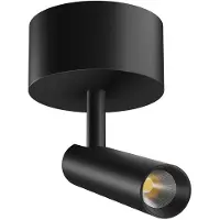 Beneito Faure Alp 4,5W 36º 3000K Mattschwarzer LED-Aufbaustrahler, Hochwertiger Akzentstrahler für den Innenbereich (Farbtreue CRI > 90) -