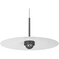 Beneito Faure LED-Pendelleuchte Hutfläche 8W 83° 2700K Mattschwarz - Decken- oder Einbauleuchte für die Innenbeleuchtung -