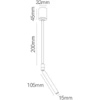 Beneito Faure Nano Golf Oberflächen-LED-Fluter 3,5 W 24° 2700 K Mattweiß - Hochwertige IP20 Akzentbeleuchtung
