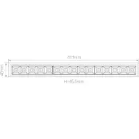Beneito Faure TRAM XL 30W 30º LED-Einbaustrahler mit Tuya-Technologie, Farbtemperatur 2700K-6000K, dimmbar, mattschwarzes Aluminium-Finish -