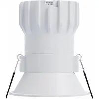 Beneito Faure Pulsar LED-Einbauleuchte 8 W, 40°, dimmbar per Triac, 5000 K, Mattweiß - Professional Lighting
