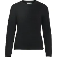 Vila Rundhalspullover "VIDALO O-NECK L/S KNIT TOP- NOOS" Baumwolle, regular fit