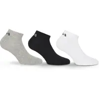FILA Socken "UNISEX INVISIBLE PLAIN SOCKS" 3 Paar tlg. mit eingestricktem Logo an der Ferse
