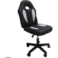 HTI Drehstuhl Daytona Smart, ergonomisch, gepolstert, höhenverstellbar, Rollen, 130 kg, 87-97 cm
